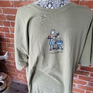 Life is Good - Men's t shirt. Large